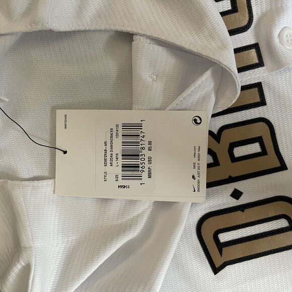 Nike MLB Arizona Diamondbacks 2022 All-Star Game Jersey White Youth Size Large - Picture 11 of 16
